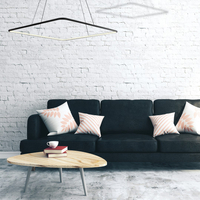 Milagro - LAMPA WISZĄCA NIX BLACK 25W LED