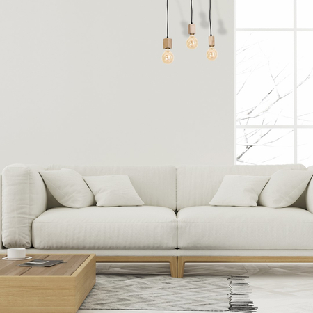 Milagro - Lampa Wisząca JACK 3xE27
