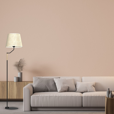 Milagro - Lampa stojąca ETNA Black 1xE27