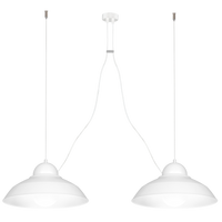 Milagro - Lampa wisząca GUSTAV WHITE 2xE27