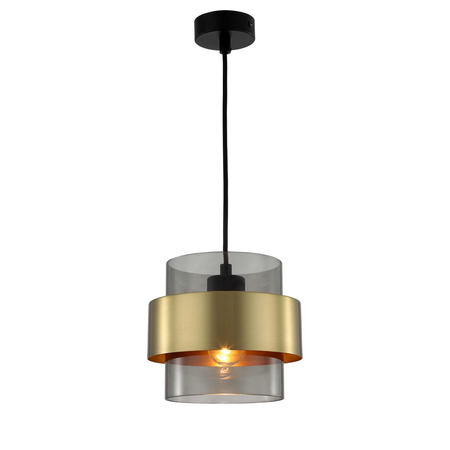 Lampa wisząca Miele dymna 1xE27