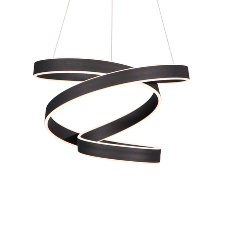 Milagro - Lampa wisząca ANDROMEDA BLACK 100W LED