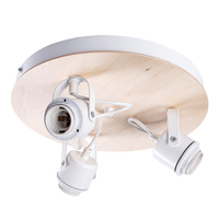 Milagro - Lampa sufitowa OVAL WHITE 3xE27