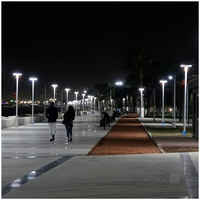 Oprawa parkowa Solar LED LUVIA 15W 4000K IP54 LED2B