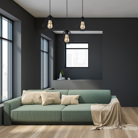 Milagro - Lampa wisząca COLIN BLACK 3xE27