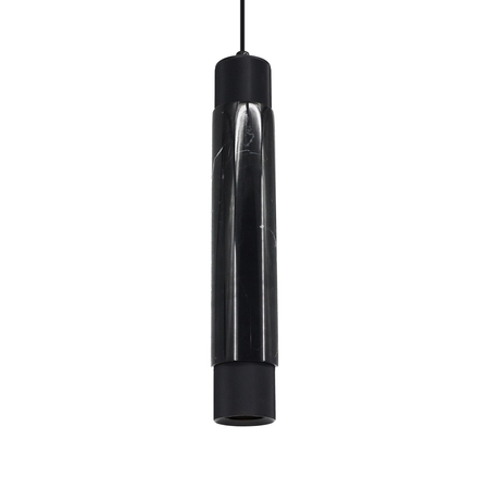 Milagro - Lampa wisząca MARBLE BLACK 1xGU10