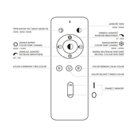 Milagro - Plafon NAOMI SMART Ø380 mm 24W LED RGB