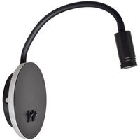 Milagro - Lampka nocna BASE 8W+2W BLACK