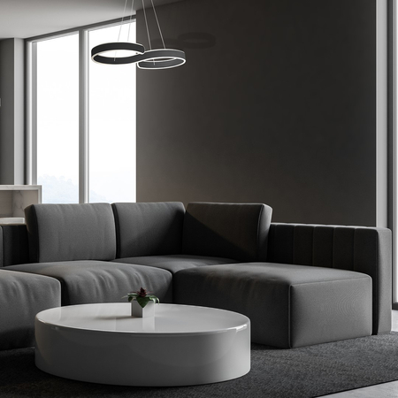 Milagro - Lampa wisząca INFINITY BLACK 60W LED
