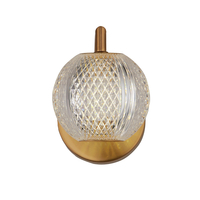 Diamond kinkiet złoty