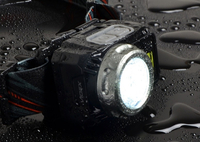 Latarka czołowa LED czujnik ruchu 5W + COB IP65