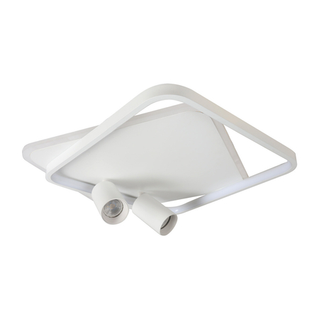 Plafon Parma 2 kwadratowy biały 2xGU10 LED CCT