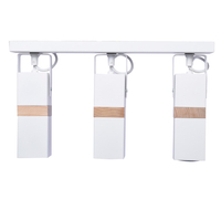 Milagro - Lampa sufitowa VIDAR WHITE 3xGU10