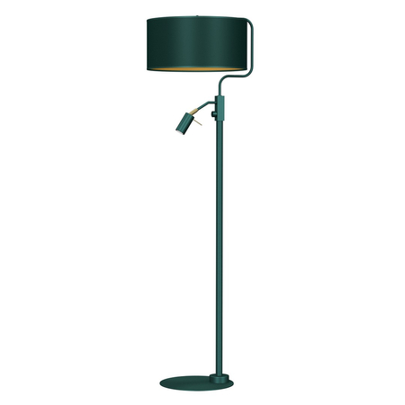 Milagro - Lampa stojąca VERDE GREEN 1xE27 + 1x mini GU10