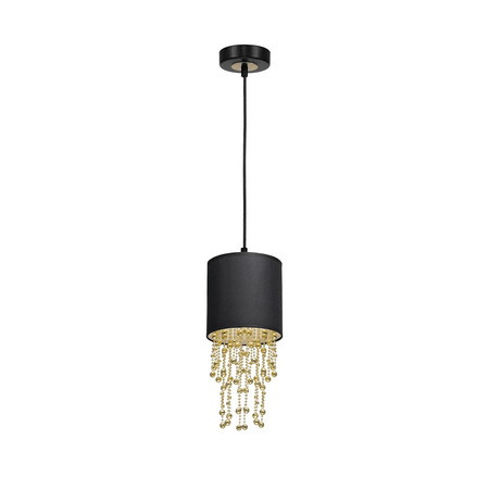 Milagro - Lampa wisząca ALMERIA BLACK/GOLD 1xE27