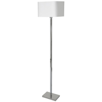 Milagro - Lampa stojąca NAPOLI WHITE/CHROME 1xE27