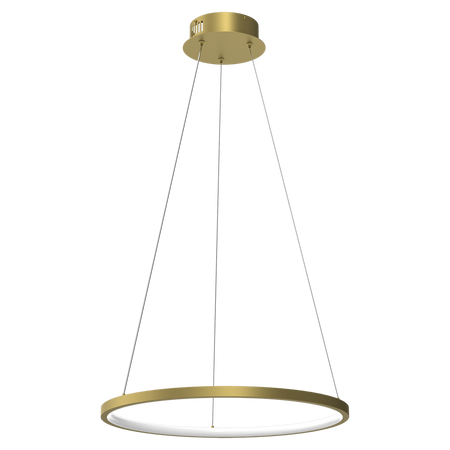 Milagro - Lampa wisząca ROTONDA GOLD 27W LED