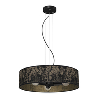 Milagro - Lampa Wisząca SATINO GOLD 3xE27