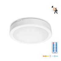 Plafon z czujnikiem ruchu LED NAIROS G2 18W 3CCT LX IP65 biały Kobi Premium