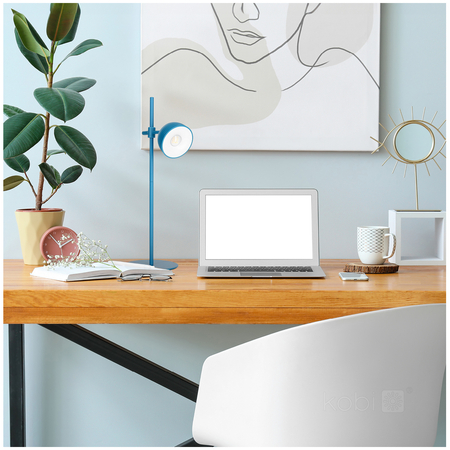 Lampka biurkowa LED ORBI 2,5W CCT niebieska Laitica