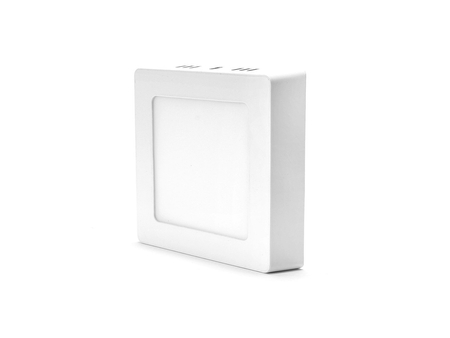 Panel LED NATYNKOWY PLAFON SUFITOWY KWADRAT LAMPA 6W biała zimna