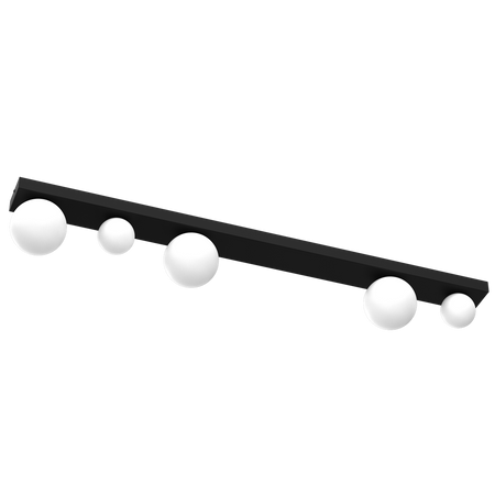 Milagro - Lampa sufitowa BIBIONE 5xG9