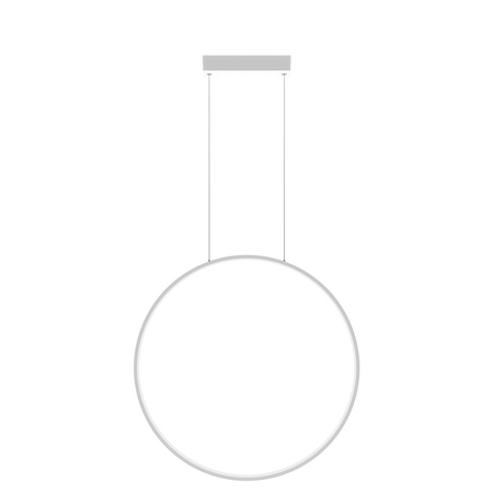 Lampa wisząca Mirror S biała IP44 LED CCT