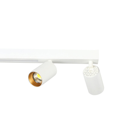 Lampa sufitowa Perugia 4xGU10 + 1xLED biała LP-0703/4C WH