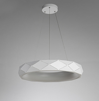 Lampa wisząca Reus biała LED 4000K