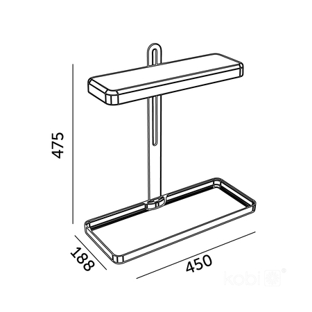 Lampa do roślin LED BLOOM 20W 3500K Kobi Design