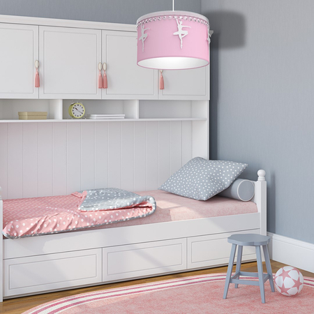 Milagro - Lampa wisząca BALETNICA PINK 1XE27