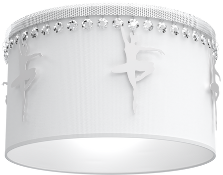 Milagro - Lampa sufitowa BALETNICA WHITE 1xE27