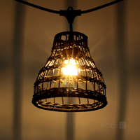 Klosz do zestawu CRETE LS R2 czarny 5 sztuk Kobi Design