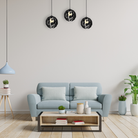 Milagro - Lampa wisząca GAIA BLACK / WOOD 3xE27 60W