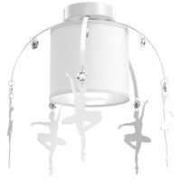 Milagro - Lampa sufitowa BALETNICA WHITE 1xE27
