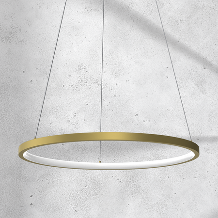 Milagro - Lampa wisząca ROTONDA GOLD 27W LED