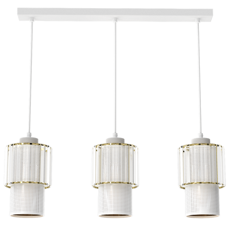 Milagro - Lampa wisząca BLANCO 3xE27