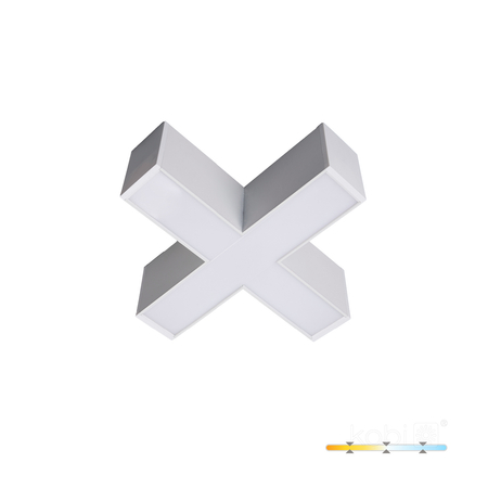 Łącznik X do LED KOLINE K2 biały Kobi Pro