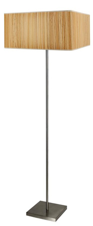 Candellux - Cajman Lampa Podłogowa 1X60W E27 40X40 Cm Kwadrat+Abażur O Tym Samym Indeksie