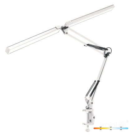 Lampka biurkowa LED TENUIX DUO 28W 3CCT biała LED2B