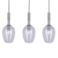 Milagro - Lampa wisząca TANGO CLEAR 3xE14
