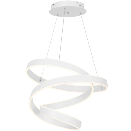 Milagro - Lampa wisząca ANDROMEDA WHITE 100W LED