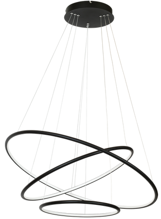 Milagro - LAMPA WISZĄCA ORION BLACK  99W LED