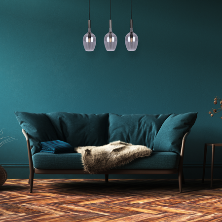 Milagro - Lampa wisząca LUGANO SMOKED 3xE14