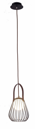 Lampa wisząca Bacoli czarna 1xG9