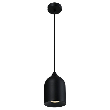 Metalowa lampa wisząca Nilo czarna 1xGU10