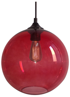 LAMPA WISZĄCA EDISON 25 1X60W E27 CZERWONY