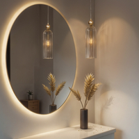 Lampa Dekoracyjna Wisząca Szklana AM203 1xE14 Złota REGINA