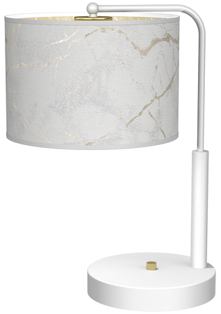 Lampka nocna Senso 1xE27 Biały/Złoty