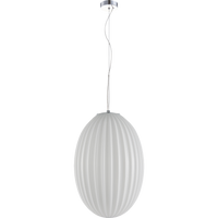 Milagro - Lampa wisząca BRAGA WHITE 1xE27